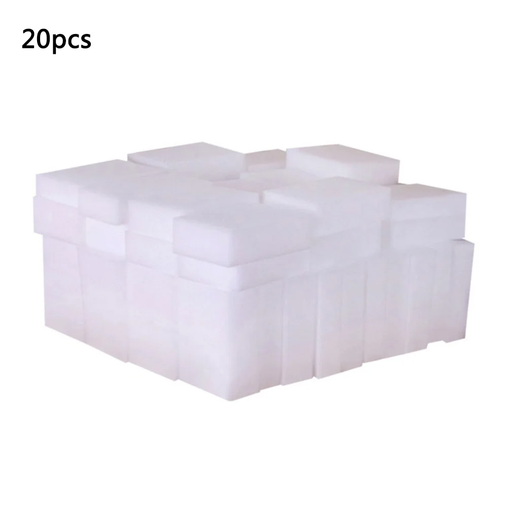 20Pcs Multi-function Magic Melamine Sponge Eraser Cleaner Cleaning Sponges Kitchen Bathroom 10x6x2cm
20Pcs Multi-function Magic Melamine Sponge Eraser Cleaner Cleaning Sponges Kitchen Bathroom 10x6x2cm