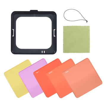 Underwater Diving Lens Filter Kit for GoPro Hero 5 Camera Used with Waterproof Housing
Underwater Diving Lens Filter Kit for GoPro Hero 5 Camera Used with Waterproof Housing