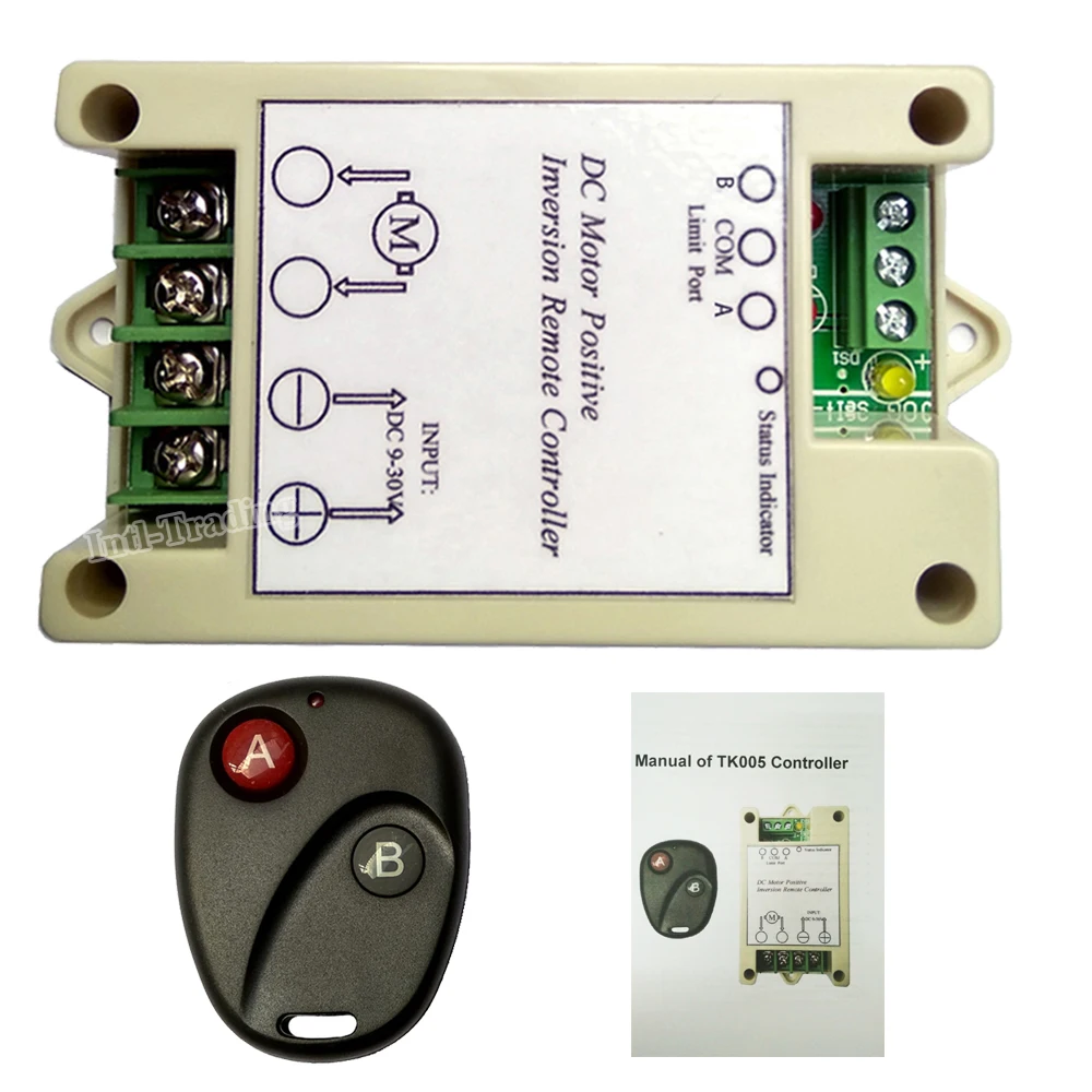 12V /24V Volt DC Remote Control DC Motor Forward Reverse Control Module For Heavy Duty Linear Actuators / Elevators
12V /24V Volt DC Remote Control DC Motor Forward Reverse Control Module For Heavy Duty Linear Actuators / Elevators