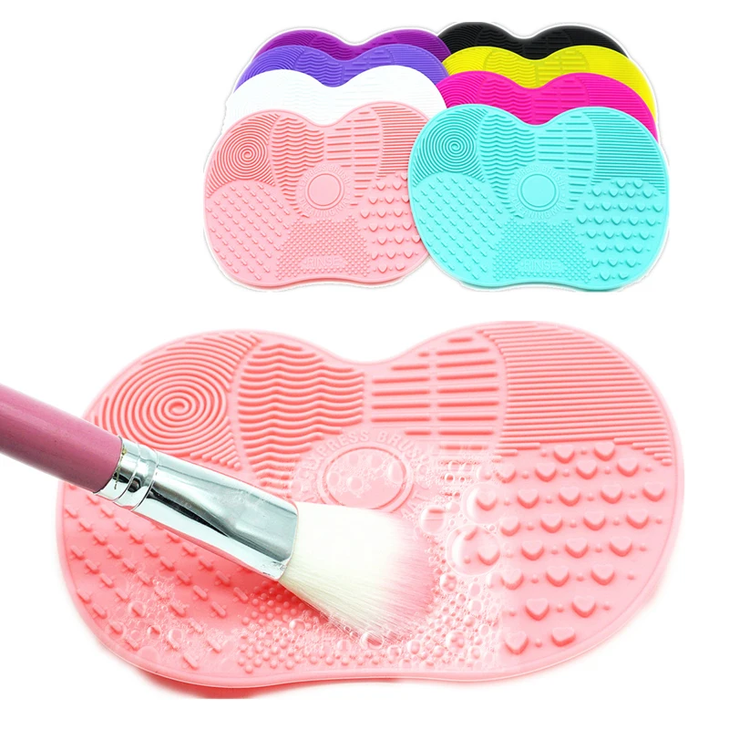 New Silicone Brush Cleaner Mat Washing Tools for Cosmetic Make up Eyebrow Brushes Cleaning Pad Scrubber Board Makeup Cleaner
New Silicone Brush Cleaner Mat Washing Tools for Cosmetic Make up Eyebrow Brushes Cleaning Pad Scrubber Board Makeup Cleaner