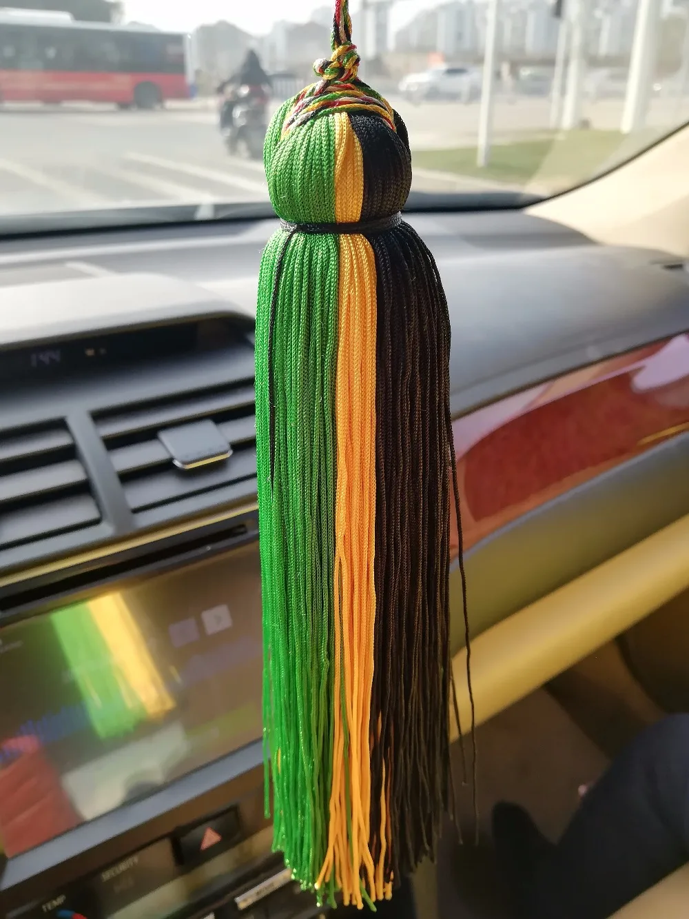 Hip hop Reggae Handmade Tassel Rastafari Roots Marley Rasta Colors Treaded Large 8" Jamaica flag Car/home/office hanging
Hip hop Reggae Handmade Tassel Rastafari Roots Marley Rasta Colors Treaded Large 8" Jamaica flag Car/home/office hanging