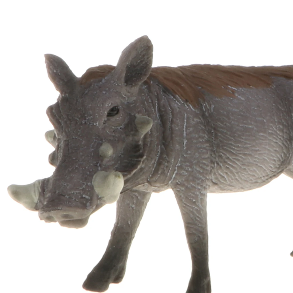 Plastic Realistic Wildlife Jungle Forest Animals Boar Action Figure Toys Playset, Eduactional Toys For Kids Toddler Collectibles