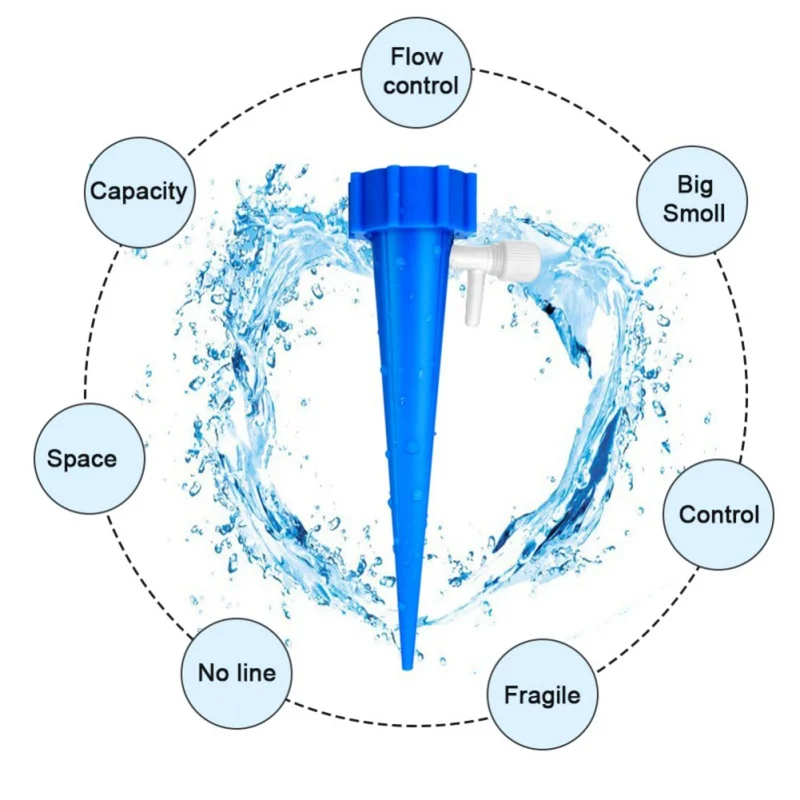 Saving Environmental 12/Lot Indoor Automatic Watering Irrigation Kits System Houseplant Spikes For Plant Potted Flower Energy
Saving Environmental 12/Lot Indoor Automatic Watering Irrigation Kits System Houseplant Spikes For Plant Potted Flower Energy