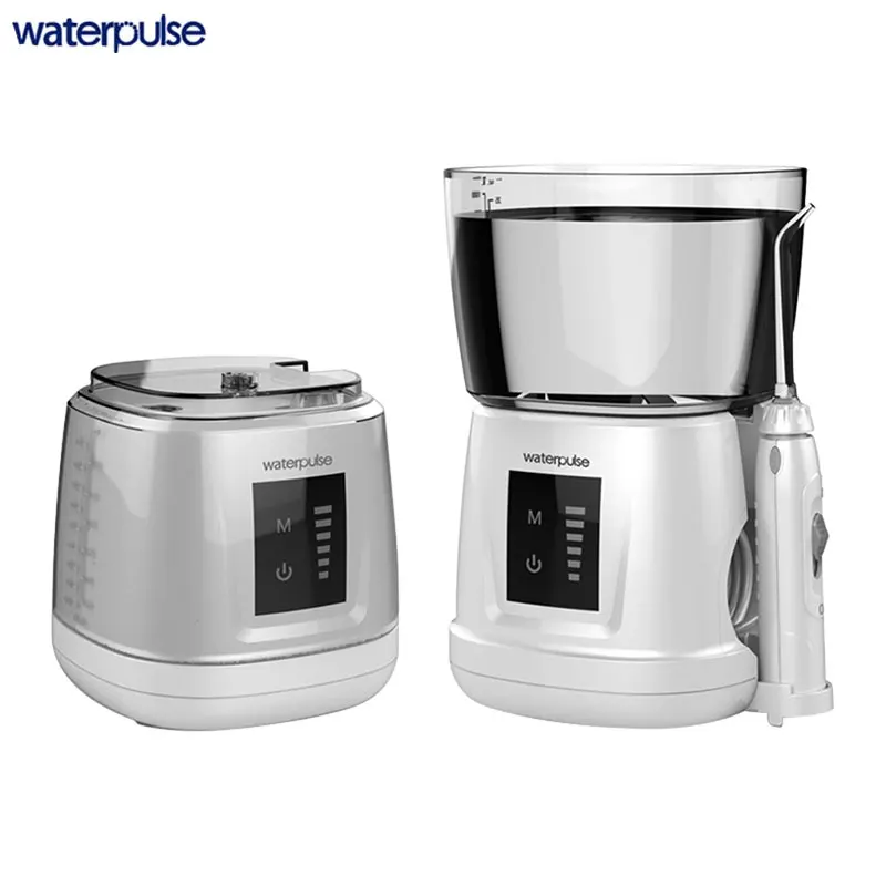 1000ml Waterpluse V700Plus Electric Oral Irrigator Water Jet Dental Flosser Oral Hygiene Teeth Cleaning for Adult 100-240V
1000ml Waterpluse V700Plus Electric Oral Irrigator Water Jet Dental Flosser Oral Hygiene Teeth Cleaning for Adult 100-240V