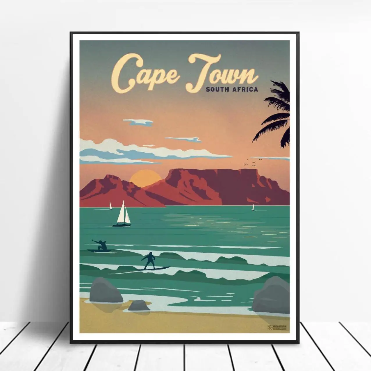 VINTAGE CAPE TOWN Painting Canvas poster Wall Art Pictures for Living Room Home Decoration No Frame
VINTAGE CAPE TOWN Painting Canvas poster Wall Art Pictures for Living Room Home Decoration No Frame