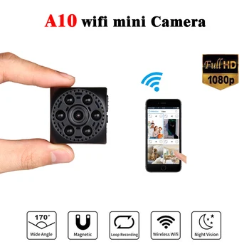 A10 HD 1080P Mini Wifi Small Camera with Back Clip Body Cameras Built-in 700 mAh Night Vision Camera
A10 HD 1080P Mini Wifi Small Camera with Back Clip Body Cameras Built-in 700 mAh Night Vision Camera