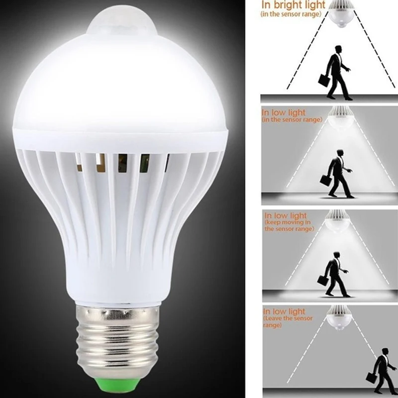 5W 7W 9W 12W E27 220V LED Bulb Smart Sound PIR Motion Sensor LED Lamp Automatic ON/OFF Induction Stair Hallway Night light
5W 7W 9W 12W E27 220V LED Bulb Smart Sound PIR Motion Sensor LED Lamp Automatic ON/OFF Induction Stair Hallway Night light