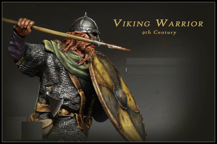 1/12, Viking Warrior, 9th C. Resin Model Bust GK, Historical war theme, Unassembled and unpainted kit
1/12, Viking Warrior, 9th C. Resin Model Bust GK, Historical war theme, Unassembled and unpainted kit