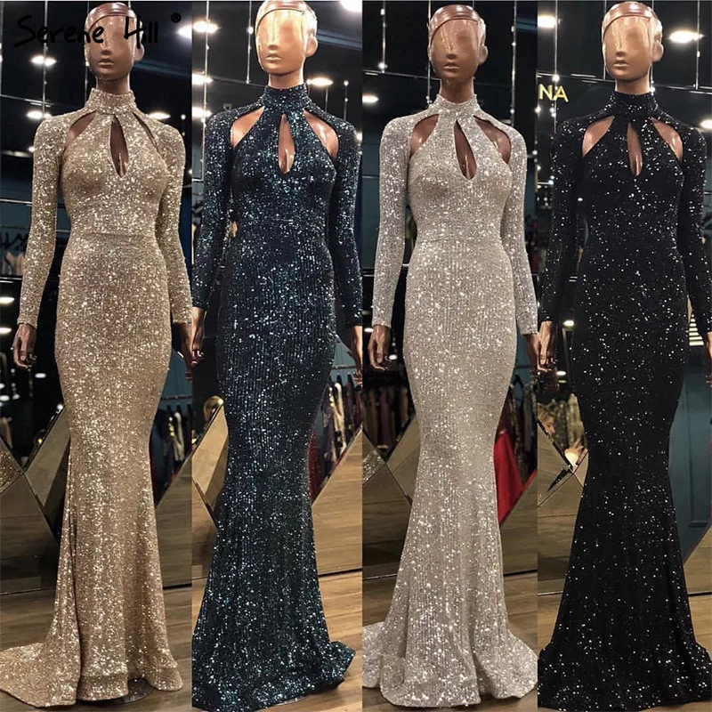 Latest Design Luxury Sexy Sequined Evening Dresses 2019 Duabai Long Sleeves Fashion Cut-out Evening Gowns LA6314
Latest Design Luxury Sexy Sequined Evening Dresses 2019 Duabai Long Sleeves Fashion Cut-out Evening Gowns LA6314