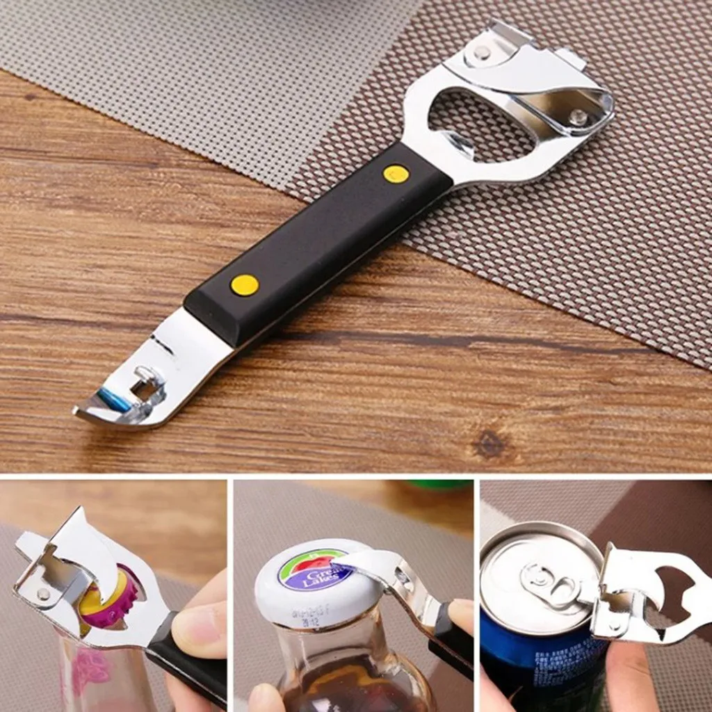 Household Multifunctional Can Opener Beer Beverage Bottle Opener creative kichen tools kitchenware cuisine outils accessoires
Household Multifunctional Can Opener Beer Beverage Bottle Opener creative kichen tools kitchenware cuisine outils accessoires