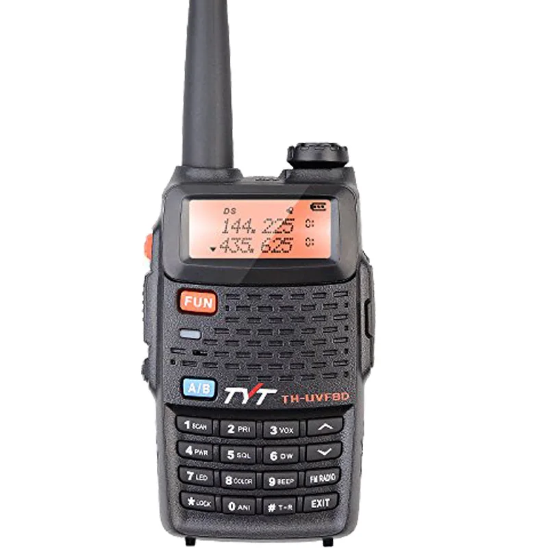 TYT TH-UVF8D 7W Power Professional Handheld Two Way Radio 136-174MHz & 400-520MHz Dual Band Long Talk Range Walkie Talkie FM
TYT TH-UVF8D 7W Power Professional Handheld Two Way Radio 136-174MHz & 400-520MHz Dual Band Long Talk Range Walkie Talkie FM