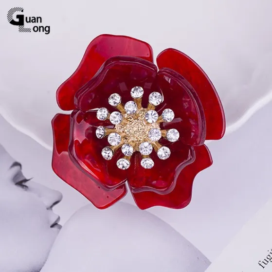GuanLong Classic Flowers Personality Design Resin Big Beautiful Rings for Women Fashion Jewelry Wedding Simple Ring for Girls
GuanLong Classic Flowers Personality Design Resin Big Beautiful Rings for Women Fashion Jewelry Wedding Simple Ring for Girls