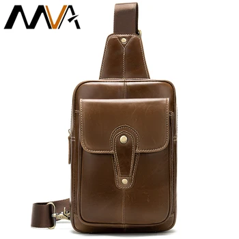 MVA Men's Bags Shoulder Bag for Men Crossbody Man Bag Leather Genuine Messenger Bags Small Travel Male Sling Chest Pack 8573
MVA Men's Bags Shoulder Bag for Men Crossbody Man Bag Leather Genuine Messenger Bags Small Travel Male Sling Chest Pack 8573