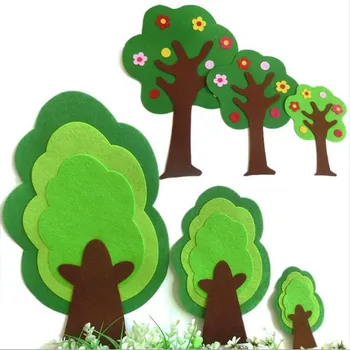 DIY Fabric Forest Tree Grass Flower Handmade Cutting Felt Crafts Cloth Nonwoven Material For Children Kids Home Room Decoration
DIY Fabric Forest Tree Grass Flower Handmade Cutting Felt Crafts Cloth Nonwoven Material For Children Kids Home Room Decoration