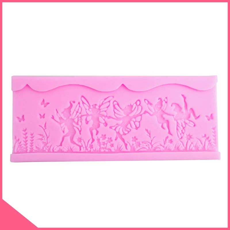 Butterfly Elf Dancing Pattern Silicone Cake Mold Fondant Cake Decoration Tools For Cupcake Kitchen Accessories FM905
Butterfly Elf Dancing Pattern Silicone Cake Mold Fondant Cake Decoration Tools For Cupcake Kitchen Accessories FM905