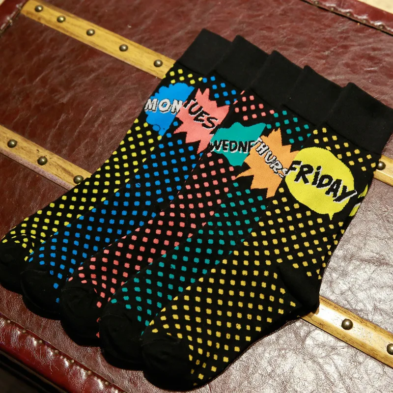 Happy Socks Men Trend In The Tube 5-Day Socks Week Socks Cotton Sport Men's Funny Sock Spring Autumn Winter Streetwear Hip Hop
Happy Socks Men Trend In The Tube 5-Day Socks Week Socks Cotton Sport Men's Funny Sock Spring Autumn Winter Streetwear Hip Hop