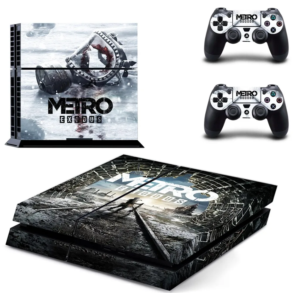 Play station 4 Sticker Pegatina Metro Exodus Stickers PS4 controller skin Decal Set For Sony Console and DualShock 4 Controller
Play station 4 Sticker Pegatina Metro Exodus Stickers PS4 controller skin Decal Set For Sony Console and DualShock 4 Controller