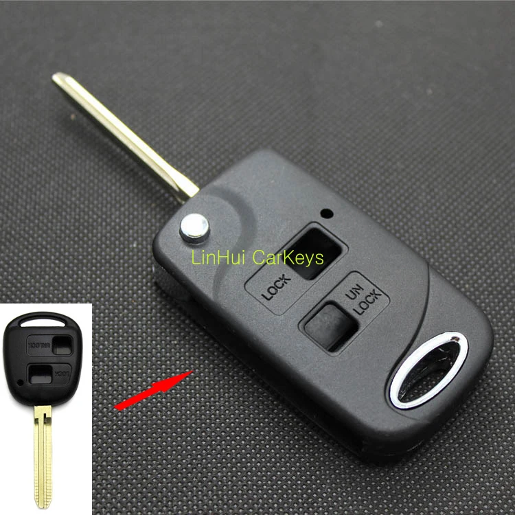 PINECONE for TOYOTA CAMRY 2.4 PRADO LAND CRUISER Key Case 2 Buttons Uncut Blank Brass Blade Modified Remote Key ABS Shell 1PC
PINECONE for TOYOTA CAMRY 2.4 PRADO LAND CRUISER Key Case 2 Buttons Uncut Blank Brass Blade Modified Remote Key ABS Shell 1PC