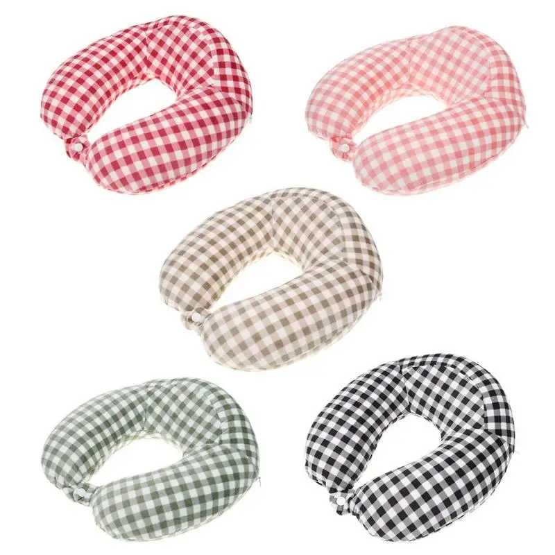 Plaid U Shaped Travel Pillow Neck Car Head Rest Air Cushion for Travel Office Head Rest Air Cushion Neck Pillow E5M1
Plaid U Shaped Travel Pillow Neck Car Head Rest Air Cushion for Travel Office Head Rest Air Cushion Neck Pillow E5M1