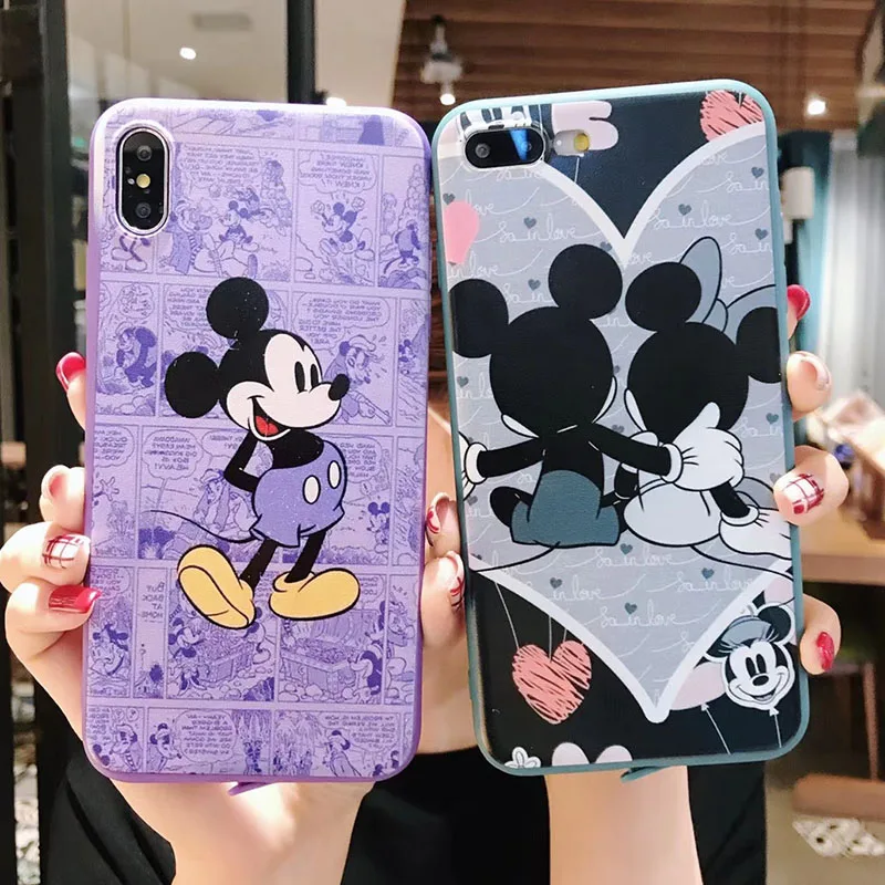Super Cute Mickey Minnie Retro Poster Patterned Phone Case For iphone X XS Max XR 6 6S 7 8 Plus Thickening TPU Soft Back Cover 
Super Cute Mickey Minnie Retro Poster Patterned Phone Case For iphone X XS Max XR 6 6S 7 8 Plus Thickening TPU Soft Back Cover