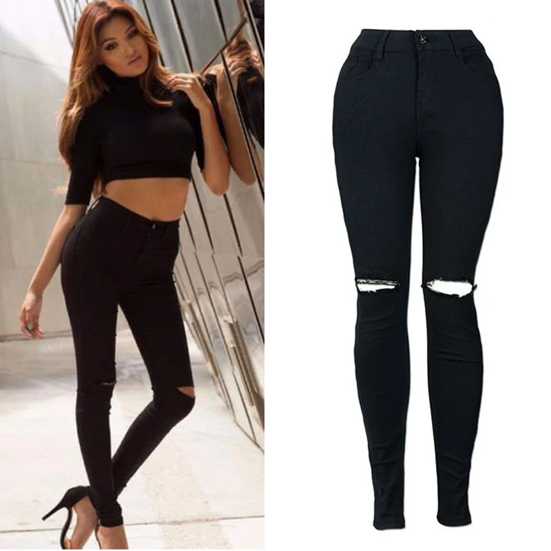 Lguc.H Black Ripped Jeans Women Hole Skinny Jeans Woman 2019 Push Up Jean Femme Fashion Street Wear Fashion Casual Trousers XXL
Lguc.H Black Ripped Jeans Women Hole Skinny Jeans Woman 2019 Push Up Jean Femme Fashion Street Wear Fashion Casual Trousers XXL
