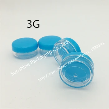 3G Refillable Face Cream Jar Cosmetic Container Plastic Container Empty Sample Makeup Pot
3G Refillable Face Cream Jar Cosmetic Container Plastic Container Empty Sample Makeup Pot