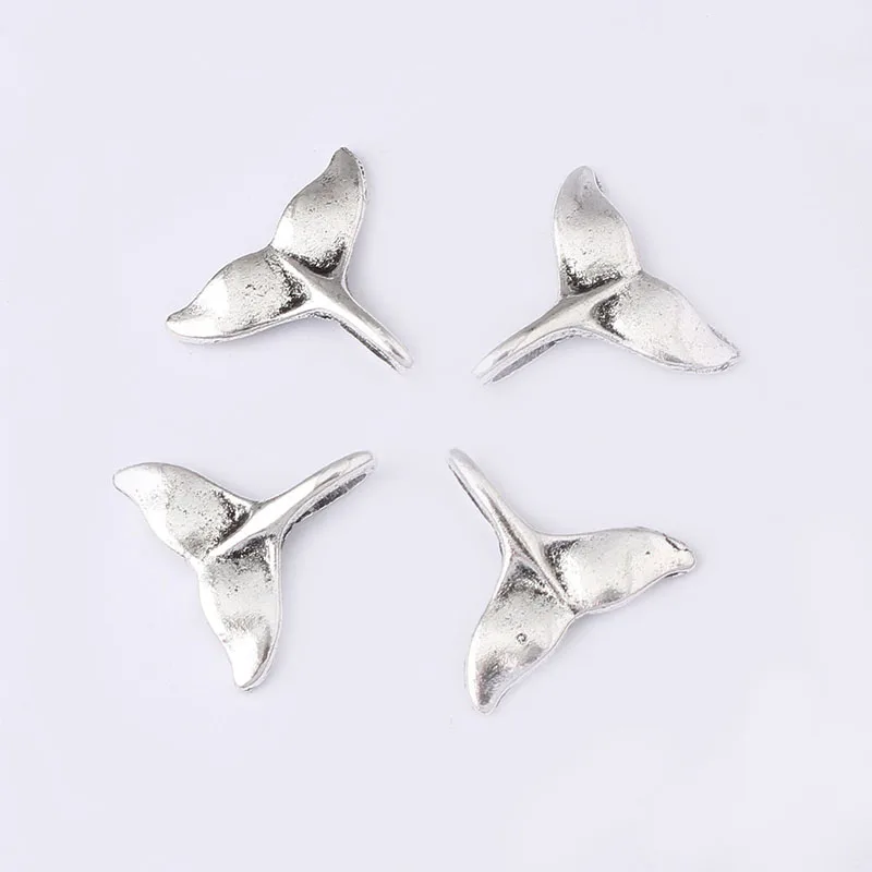 20PCS Antique Tone Whale Tail Charms Pendants DIY Necklace Bracelet Findings Jewelry Making 20x18mm
20PCS Antique Tone Whale Tail Charms Pendants DIY Necklace Bracelet Findings Jewelry Making 20x18mm