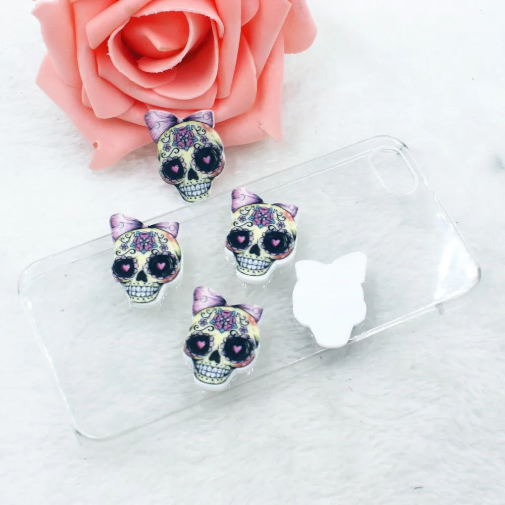 50pcs/lot flat back planar resin skulls resin cartoon DIY resin cabochons accessories
50pcs/lot flat back planar resin skulls resin cartoon DIY resin cabochons accessories