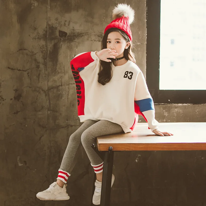Boutique Kids Clothing 2018 Winter Girls Velvet Padded Sweater Set Korean Girls Fall Outfits Casual Sweatershirt Suit CLS265
Boutique Kids Clothing 2018 Winter Girls Velvet Padded Sweater Set Korean Girls Fall Outfits Casual Sweatershirt Suit CLS265