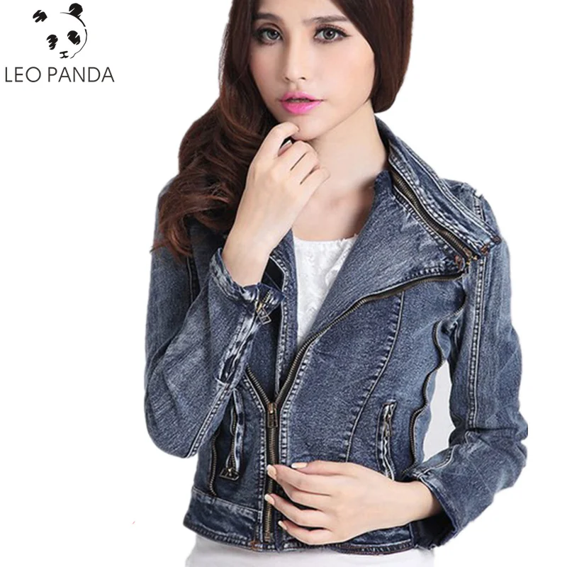 Women Plus Size S-XL 2019 Spring Summer Motorcycle Short Jackets Stretch Short-sleeved Denim Jacket Light Blue Jeans Coats
Women Plus Size S-XL 2019 Spring Summer Motorcycle Short Jackets Stretch Short-sleeved Denim Jacket Light Blue Jeans Coats