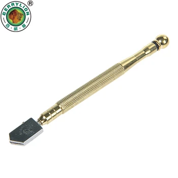 BERRYLION Glass Cutter 5-12mm Copper Handle Roller-type Diamond Glass Cutting Tools Glass Bottle Cutter Construction Tools
BERRYLION Glass Cutter 5-12mm Copper Handle Roller-type Diamond Glass Cutting Tools Glass Bottle Cutter Construction Tools