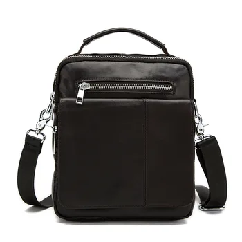 Soft face handbags solid color Genuine Leather men's bag Korean men bags design zipper closure vertical men shoulder bags
Soft face handbags solid color Genuine Leather men's bag Korean men bags design zipper closure vertical men shoulder bags