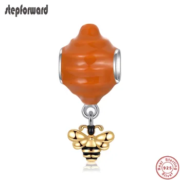 New Arrival Spring Collection Good Quality Enamel 100% 925 Real Silver Honeycomb Bee Hanging Charm Fit Bracelet and Necklace
New Arrival Spring Collection Good Quality Enamel 100% 925 Real Silver Honeycomb Bee Hanging Charm Fit Bracelet and Necklace