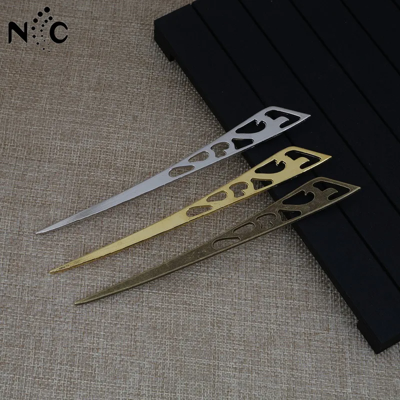 Hot Retro 1pc/bag Elegant Hairpin Gold/Brass/Rhodium Alloy Crafts Exquisitely Hollow Hair Stick Trendy Jewelry Women Accessories
Hot Retro 1pc/bag Elegant Hairpin Gold/Brass/Rhodium Alloy Crafts Exquisitely Hollow Hair Stick Trendy Jewelry Women Accessories