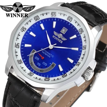 Winner WRG8041M3S1 Automatic men new wristwatch skeleton silver color watch for Men black leather strap shipping free
Winner WRG8041M3S1 Automatic men new wristwatch skeleton silver color watch for Men black leather strap shipping free
