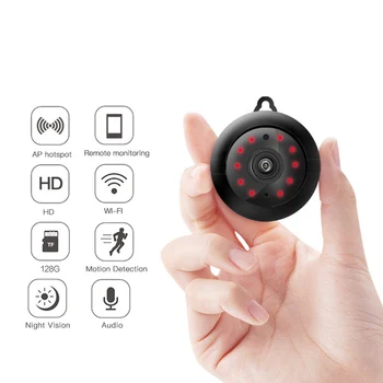Mini IP Camera Indoor Camera WIFI Wireless 720P HD Wireless Network Night Vision camera for iOS and Android support TF card
Mini IP Camera Indoor Camera WIFI Wireless 720P HD Wireless Network Night Vision camera for iOS and Android support TF card