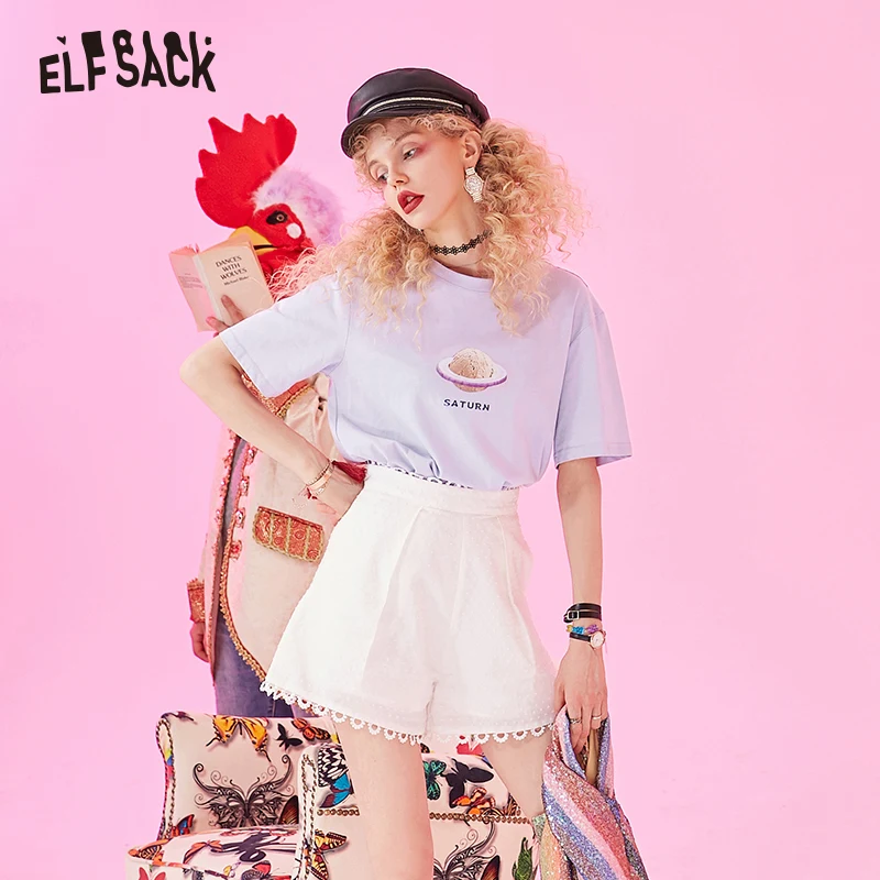 ELF SACK 2019 Summer New Solid Women Shorts Fashion Sweet Mid Waist Skinny Female Shorts Elegant White Basis Woman Clothing
ELF SACK 2019 Summer New Solid Women Shorts Fashion Sweet Mid Waist Skinny Female Shorts Elegant White Basis Woman Clothing