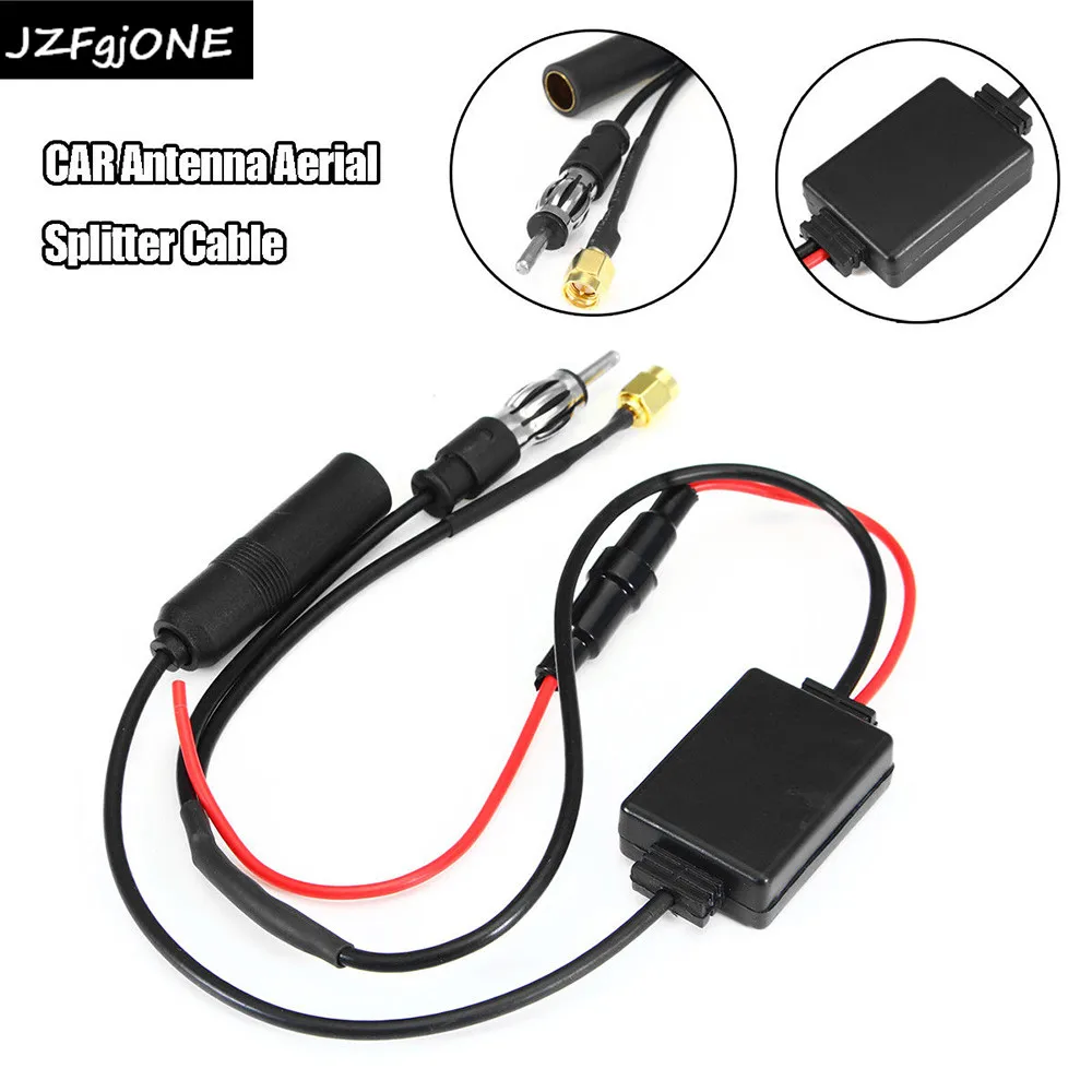 Universal Car FM/AM DAB + Antenna Aerial Splitter Adapter Cable SMB converter Car Radio Active
Universal Car FM/AM DAB + Antenna Aerial Splitter Adapter Cable SMB converter Car Radio Active