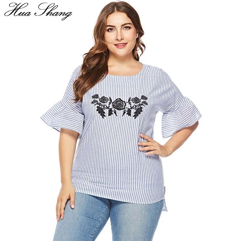Plus Size Women Blouse Female O Neck Ruffles Half Sleeve Striped Print Embroidery Floral Blouse Shirt Casual Tunic Ladies Tops
Plus Size Women Blouse Female O Neck Ruffles Half Sleeve Striped Print Embroidery Floral Blouse Shirt Casual Tunic Ladies Tops