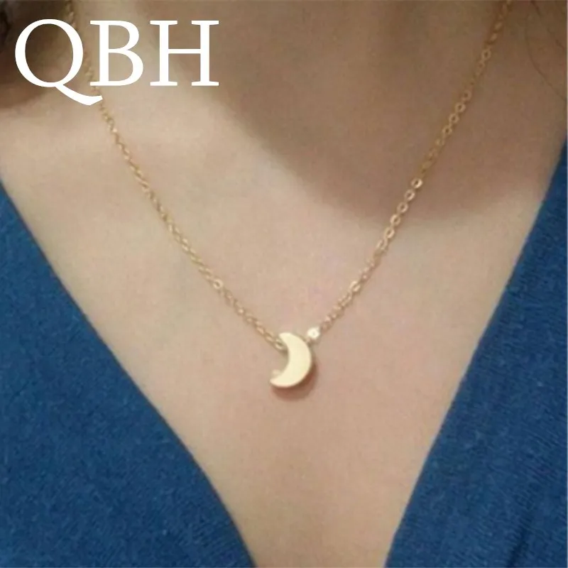 NK317 New Minimalist Crescent Moon Pendants Necklace Silver Gold Chain Necklace Women Jewelry Statement Simplicity Collares
NK317 New Minimalist Crescent Moon Pendants Necklace Silver Gold Chain Necklace Women Jewelry Statement Simplicity Collares