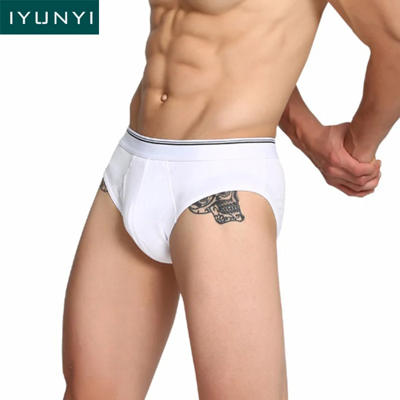 IYUNYI Cotton Breathable Men Briefs Comfortable Men's Underwear Briefs New arrival Underpants Panties Men Bulge Pouch Panties
IYUNYI Cotton Breathable Men Briefs Comfortable Men's Underwear Briefs New arrival Underpants Panties Men Bulge Pouch Panties