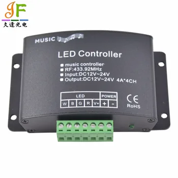 DC 12-24V 12A Sound Activated Music Controller with 24key IR Remote Control 144W 2 Ports Output for RGB LED Strip Lights
DC 12-24V 12A Sound Activated Music Controller with 24key IR Remote Control 144W 2 Ports Output for RGB LED Strip Lights