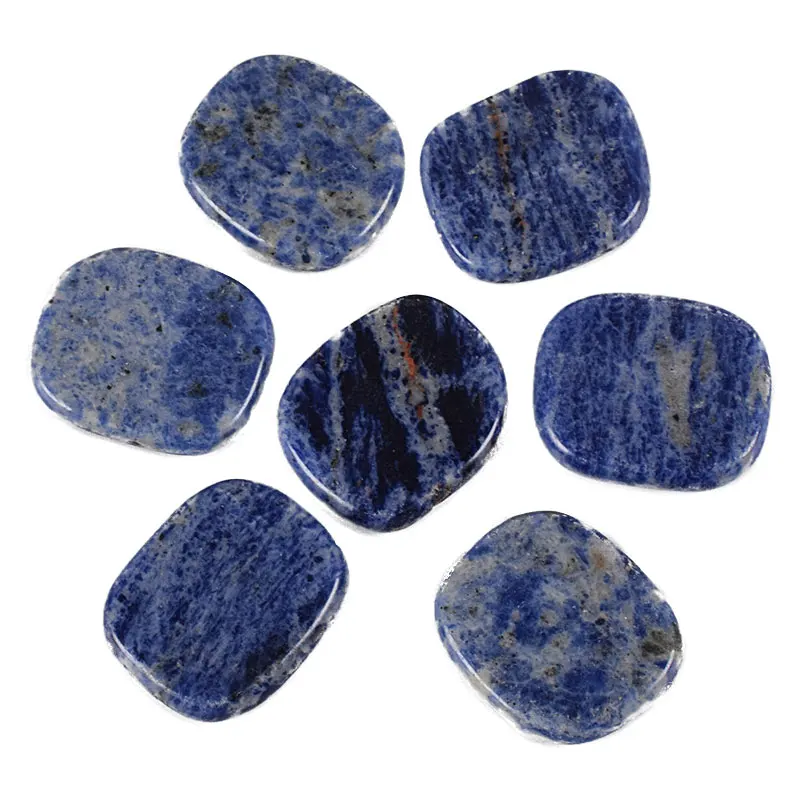 Sodalite Hot Massage Stone Natural Chakra Palm Stones Healing GemStone 7 pcs/Set SPA Reiki Crystal Energy Beauty Health Care
Sodalite Hot Massage Stone Natural Chakra Palm Stones Healing GemStone 7 pcs/Set SPA Reiki Crystal Energy Beauty Health Care