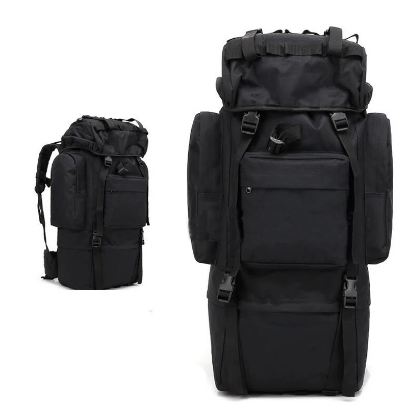 About 65L Tactical Hunting Bag Hiking Camping Outdoor Sport Waterproof Shoulder Backpack With Rain Cover
About 65L Tactical Hunting Bag Hiking Camping Outdoor Sport Waterproof Shoulder Backpack With Rain Cover