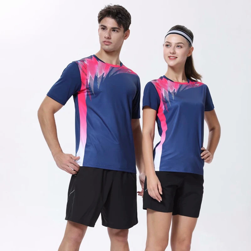 2019 New Custom Tennis Shirts Running Sportswear Quick Dry Breathable Badminton Shirt Women/Men Training Sport Red T Shirts
2019 New Custom Tennis Shirts Running Sportswear Quick Dry Breathable Badminton Shirt Women/Men Training Sport Red T Shirts