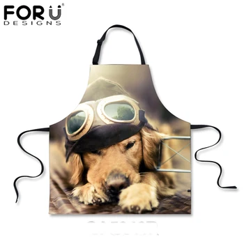 FORUDESIGNS Funny 3D Dog Print Tablier Chef Apron for Women Cute Puppies Adult Party Aprons Ladies Girls Kitchen Cooking Apron
FORUDESIGNS Funny 3D Dog Print Tablier Chef Apron for Women Cute Puppies Adult Party Aprons Ladies Girls Kitchen Cooking Apron