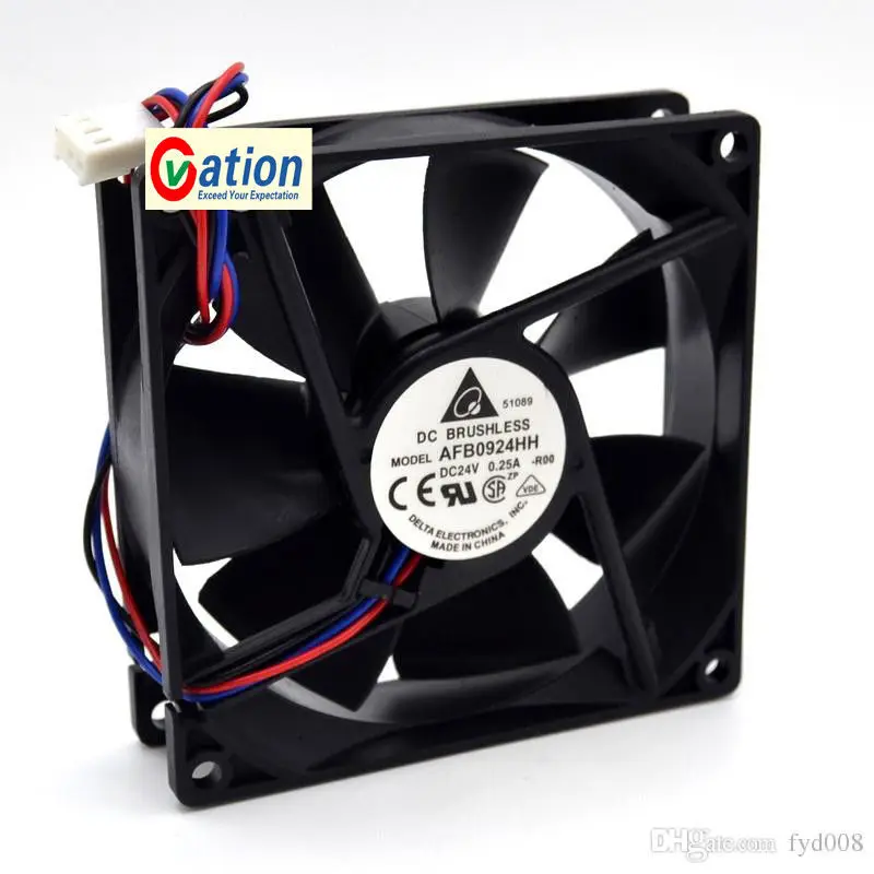 PC Case Fan For NANILUO For AFB0924HH 9.2CM 9225 92*92*25MM 9.2*9.2*2.5CM 9025 24v 0.25A 90mm 9cm DC Brushless Fan Cooling Fans 
PC Case Fan For NANILUO For AFB0924HH 9.2CM 9225 92*92*25MM 9.2*9.2*2.5CM 9025 24v 0.25A 90mm 9cm DC Brushless Fan Cooling Fans