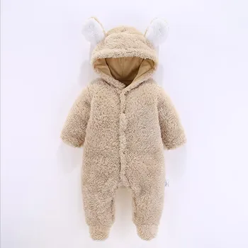 Cute Autumn Baby Romper Baby pajamas Gray Shu velveteen Cotton Jumpsuit Boys girlc Hooded Fashion Baby's Wear Kid Climb Clothes
Cute Autumn Baby Romper Baby pajamas Gray Shu velveteen Cotton Jumpsuit Boys girlc Hooded Fashion Baby's Wear Kid Climb Clothes