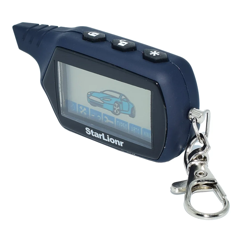 Russia Version A91 LCD Remote Controller for Starline A91 Two-way Car Alarm System
Russia Version A91 LCD Remote Controller for Starline A91 Two-way Car Alarm System