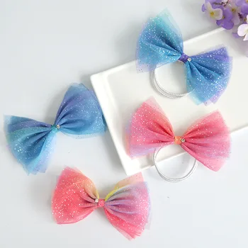 Boutique 10pcs Fashion Glitter Gauze Bow Hairpins Hair Clips Solid Bowknot Hair Ties Elastic Hair Bands Princess Headwear
Boutique 10pcs Fashion Glitter Gauze Bow Hairpins Hair Clips Solid Bowknot Hair Ties Elastic Hair Bands Princess Headwear